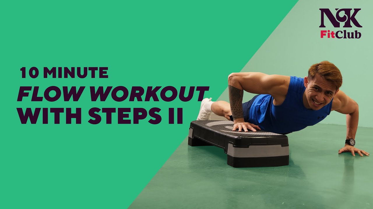10 Minute Flow Workout with Steps 2