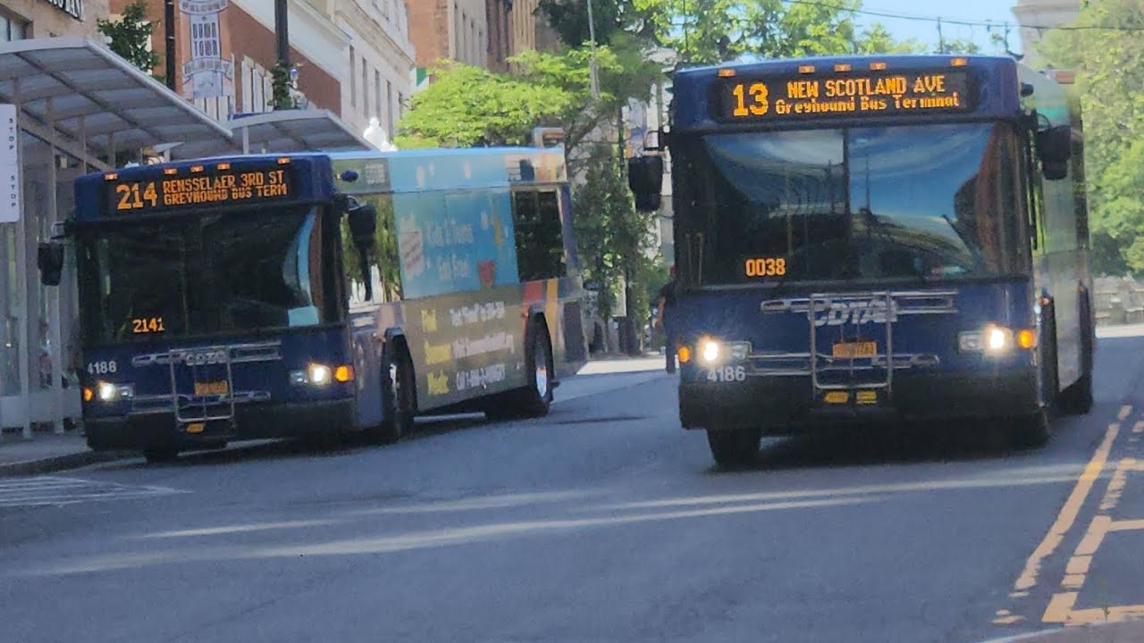 Cdta: Bus Action in Downtown Albany and Schenectady NY, S2EP19