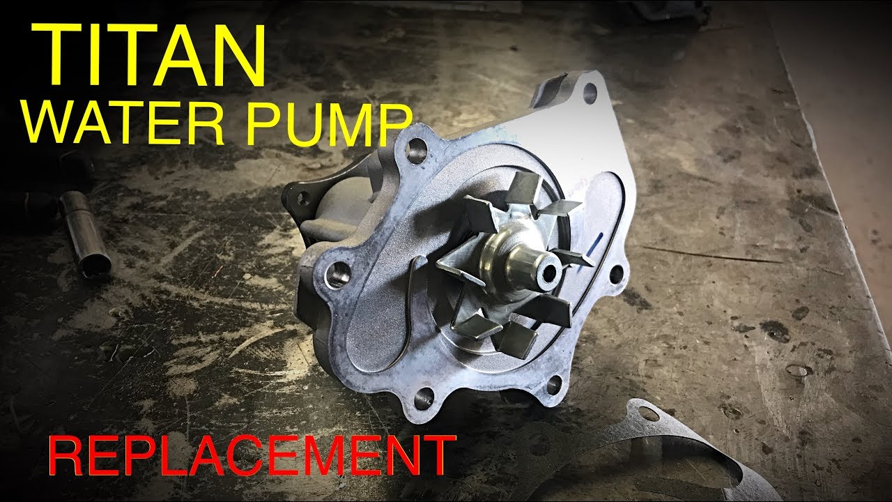 Nissan Titan Water Pump Replacement 2004+ (Tips and Tricks)