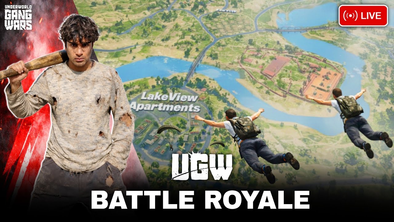 UGW LIVE 🛑 | UPCOMING NEW BATTLE ROYALE GAME