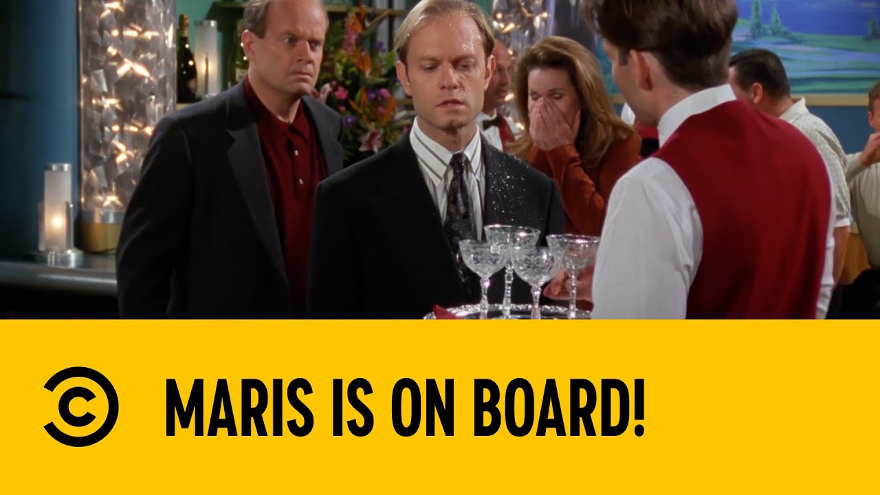 Maris Is On Board! | Frasier | Comedy Central Africa