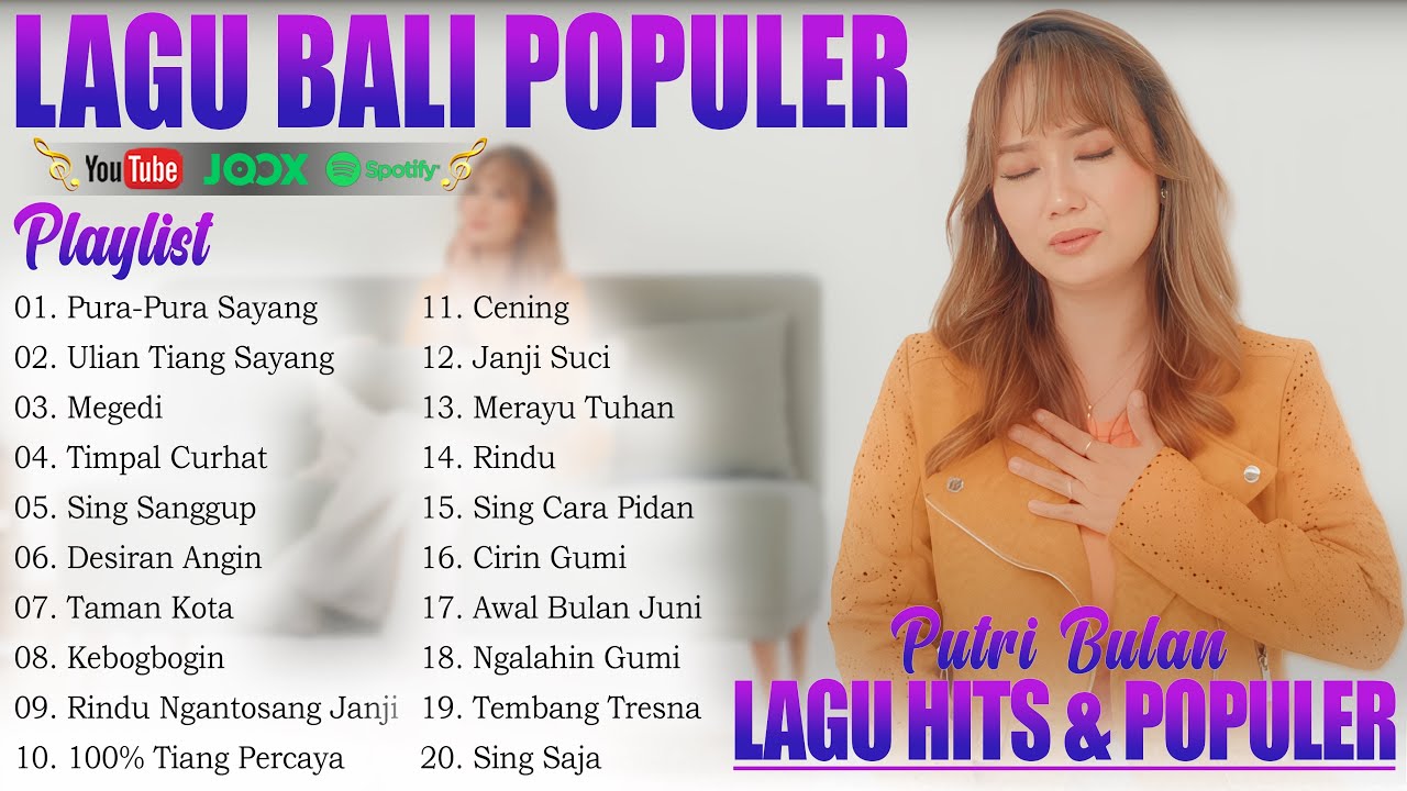 Putri Bulan Lagu Hits & Populer - Lagu Bali Populer | Putri Bulan Official