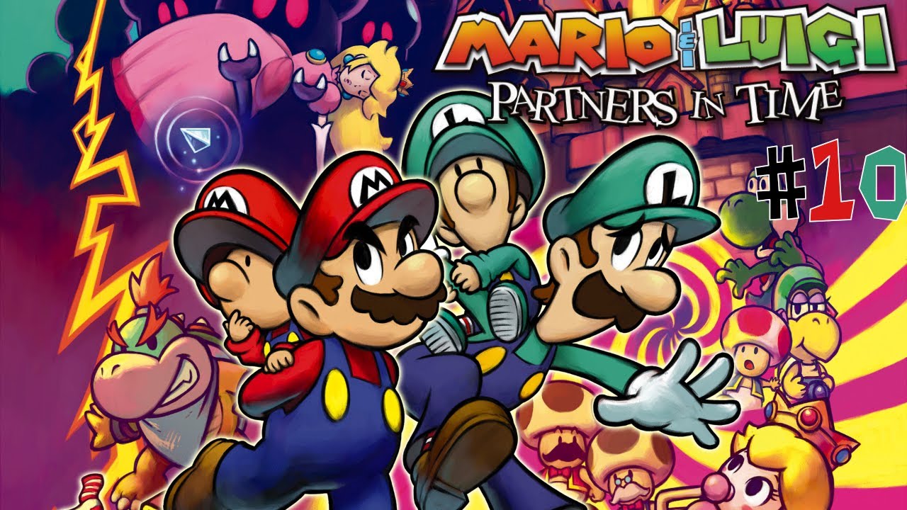Mario & Luigi Partners In Time #10 | Cosechando Trampolines