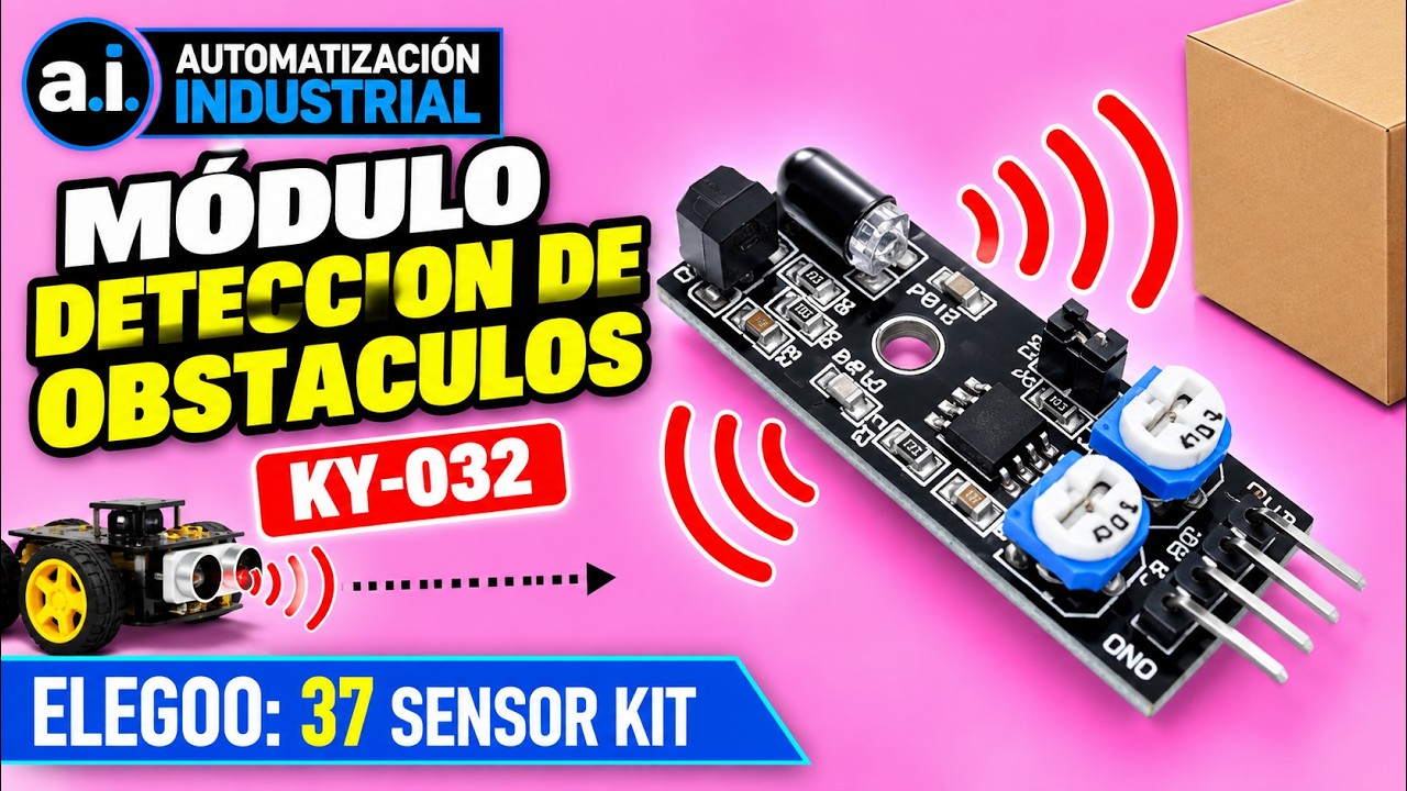 ELEGOO 🎯. SK 240: MÓDULO DETECCIÓN DE OBSTÁCULOS (KY-032).