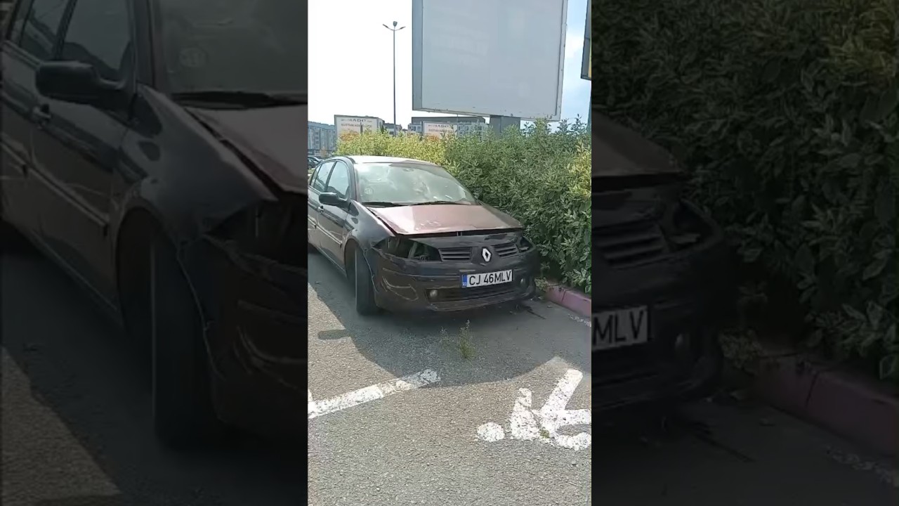Roncs renault megane l&aacute;mpa n&eacute;k&uuml;li roncs auto #roncs #renault #megane #urbex #video#automobile #vivo