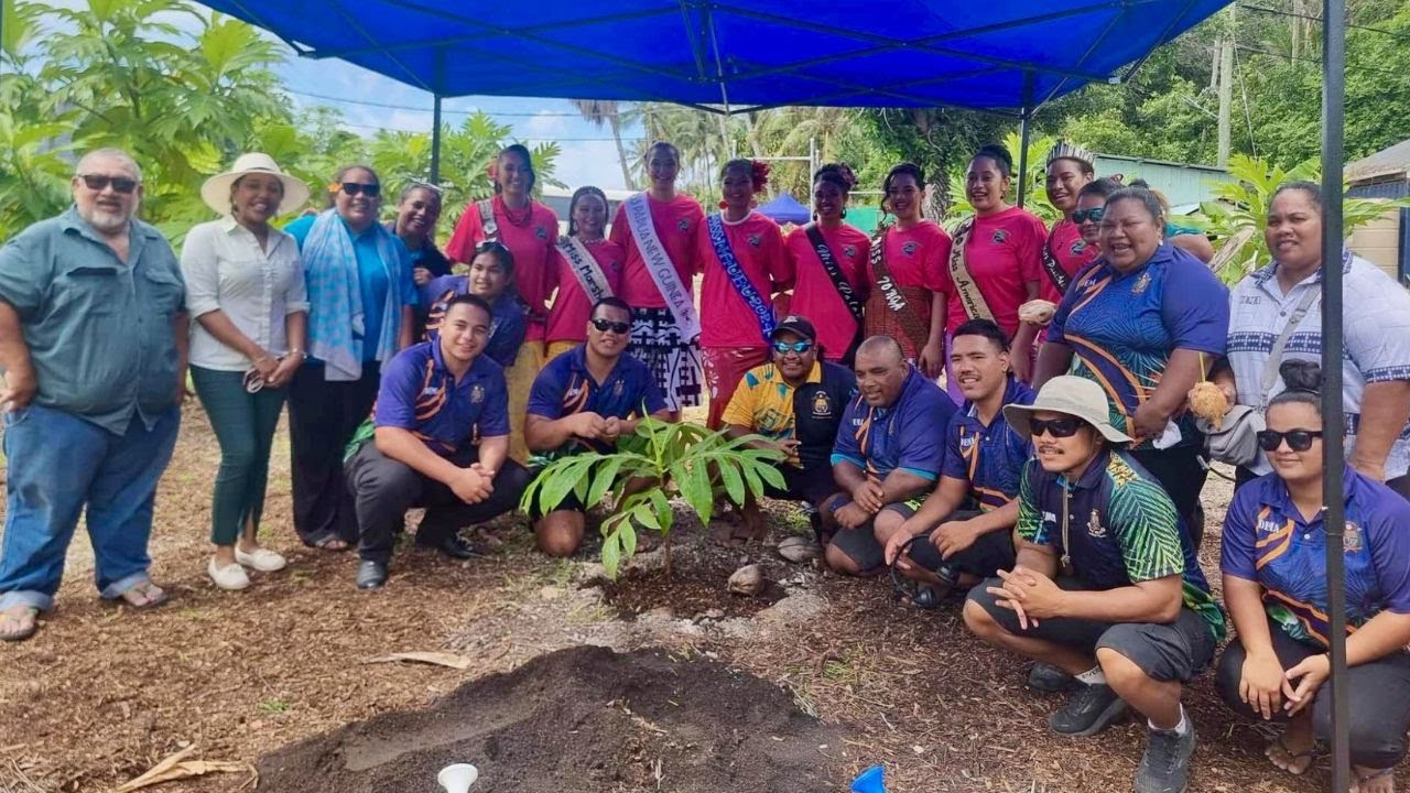 🌺 Miss Pacific Islands Pageant visit DEMA Nauru Department of Environment, Management & Agriculture