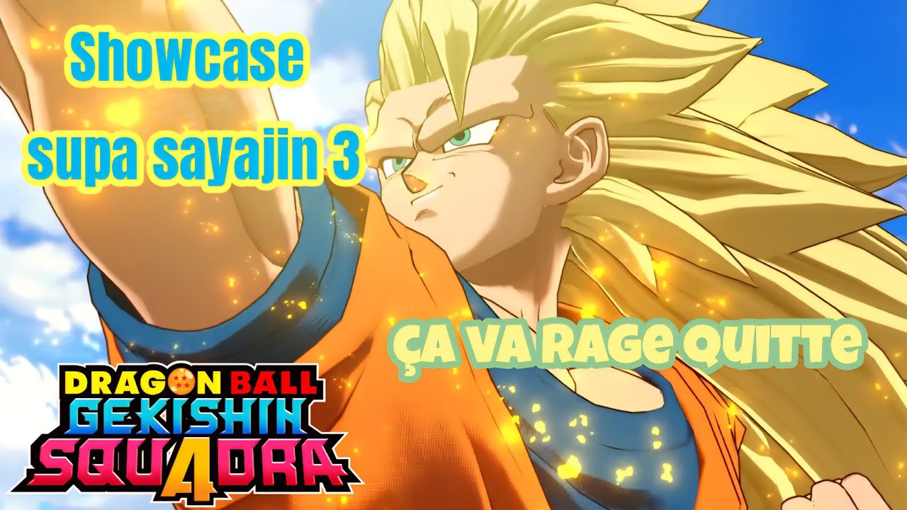 Je suis MVP! SHOWCASE GOKU SSJ3 DRAGON BALL GEKISHIN SQUADRA