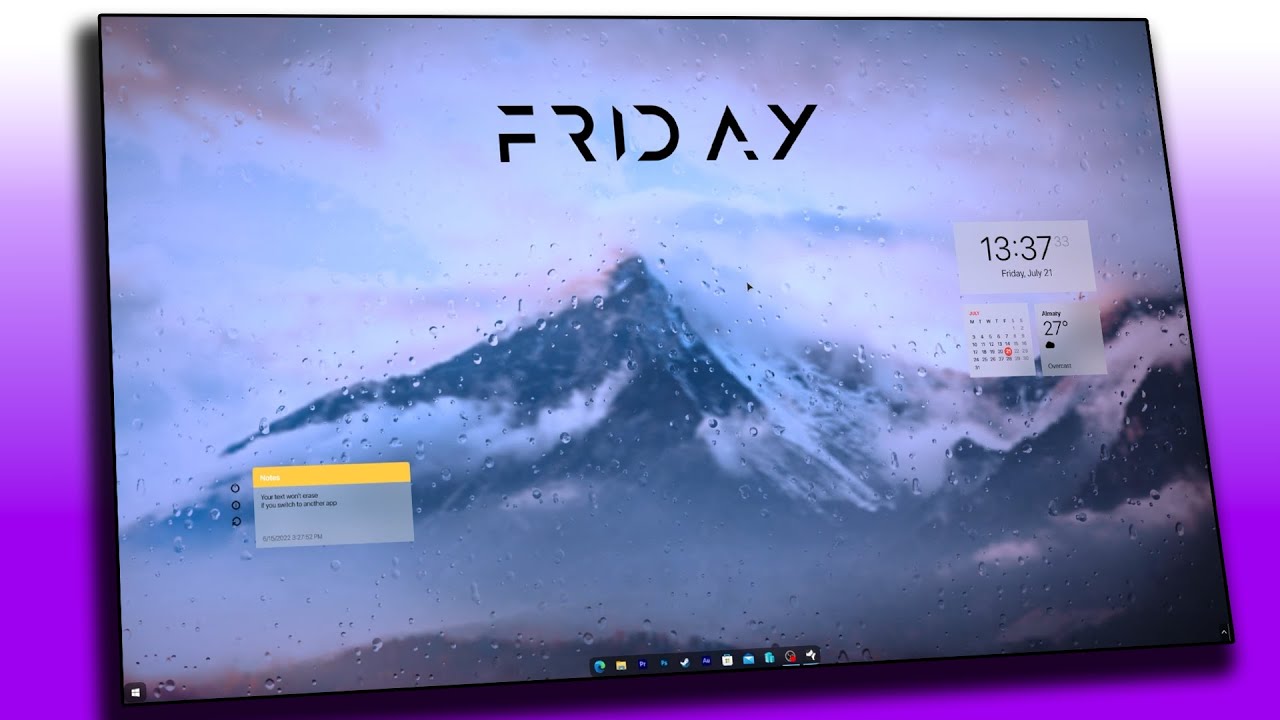 用10分钟美化桌面,让你windows桌面更加简洁和专业。