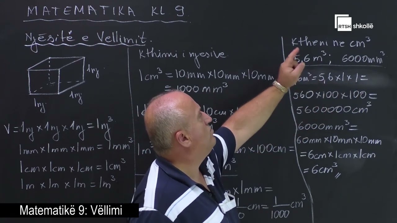 Vëllimi| Matematikë 9