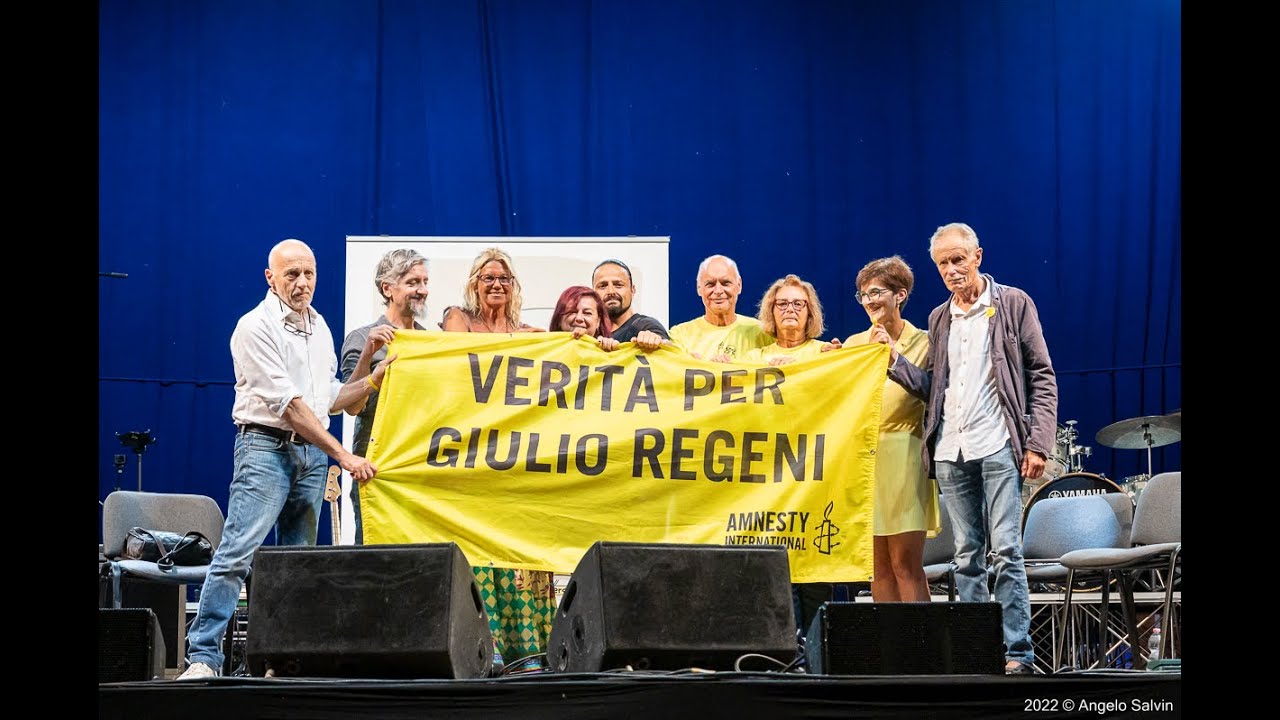 Onde Mediterranee per Giulio Regeni 30 luglio 2022 - registrazione integrale