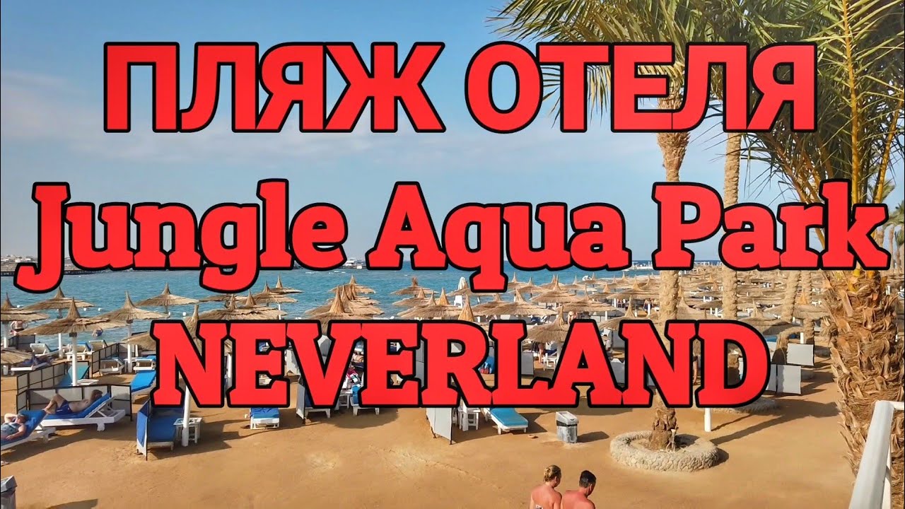 NEVERLAND PICKALBATROS обзор пляжа #египет #аквапарк #jungleaquapark