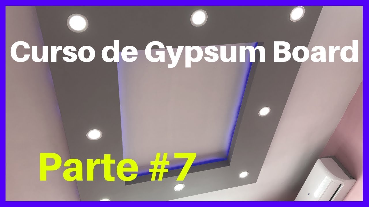 Curso de Gypsum Board parte #7 (Como cortar panel de yeso)