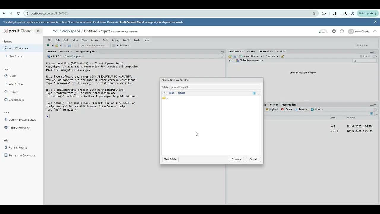 How to Get Started in RStudio Cloud