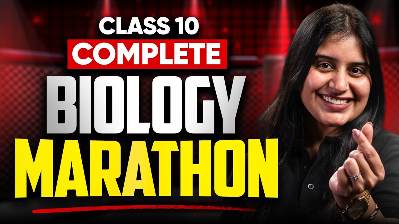 COMPLETE BIOLOGY MARATHON | Full Class 10 BIOLOGY in Just 1 Video by Chelsy Mam | BOARDS 25 FEB EXAM