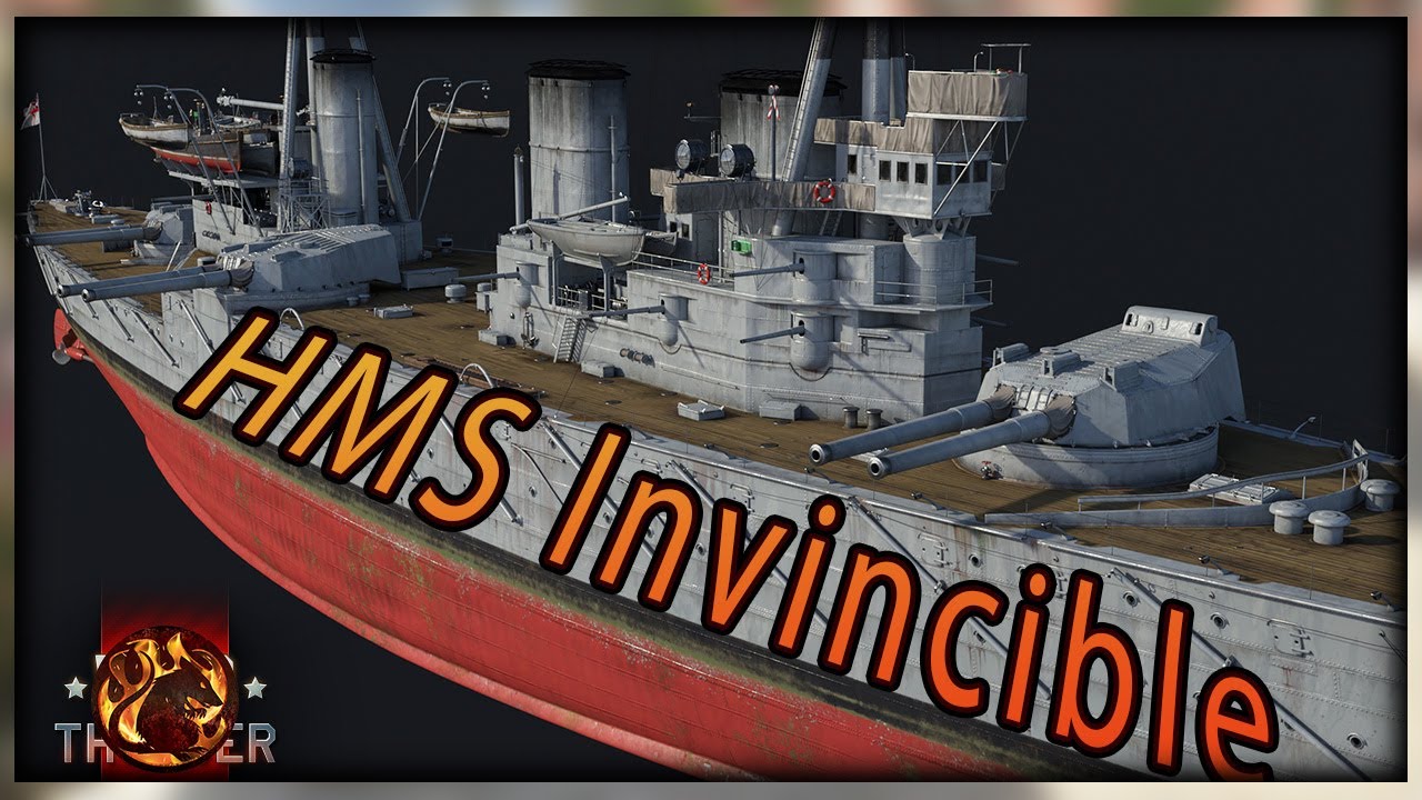 HMS Invincible - Striking From The Grave [War Thunder Dev Blog]