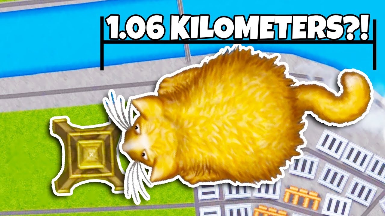 I Made My Cat So Big It Ate A City in Tasty Planet Forever