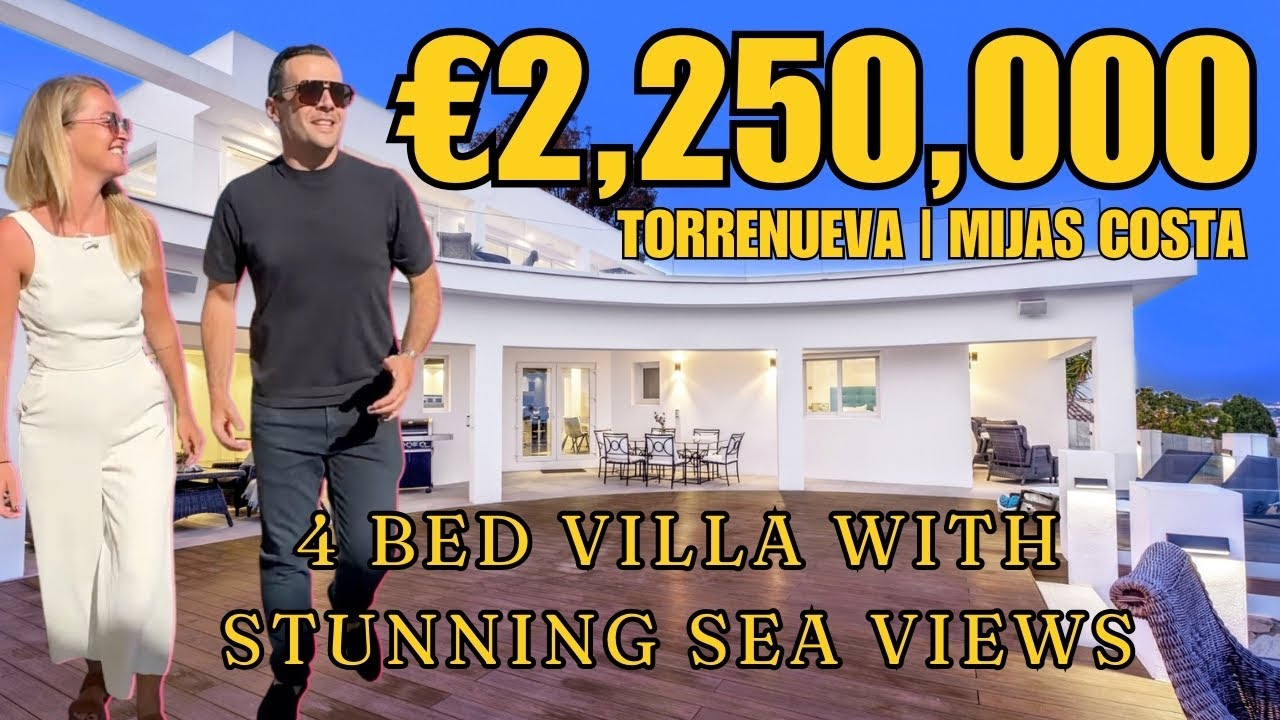 HOUSE TOUR! 4-Bed Villa with Stunning Sea Views in Torrenueva, Costa Del Sol | €2,250,000