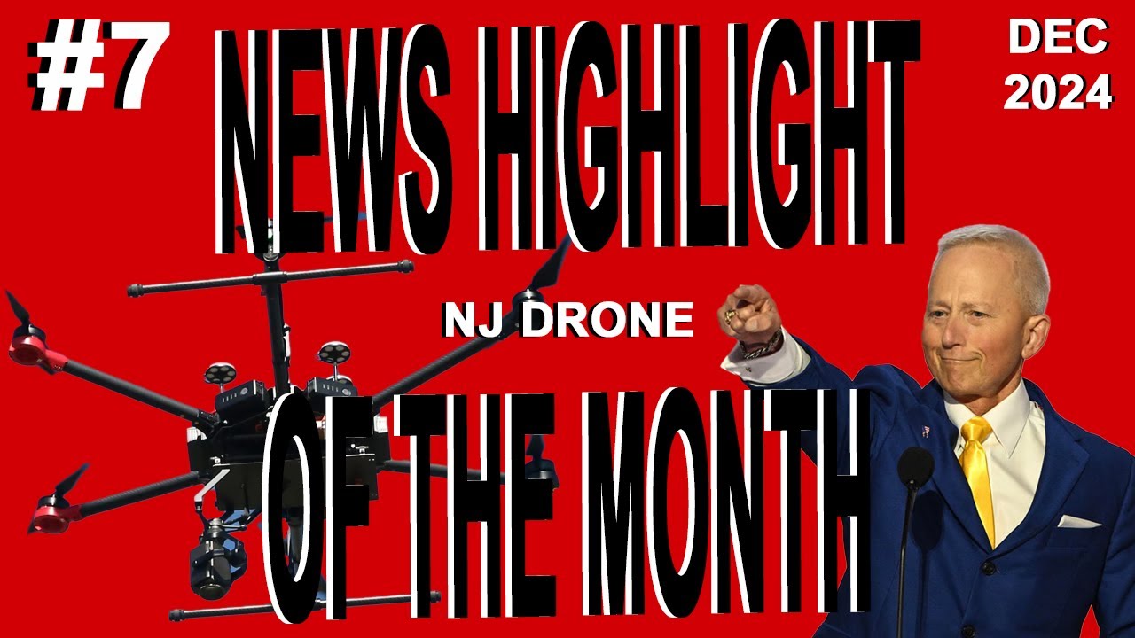 #07 NJ Drone Sightings | Dec. 2024 | 666.7 Anger FM