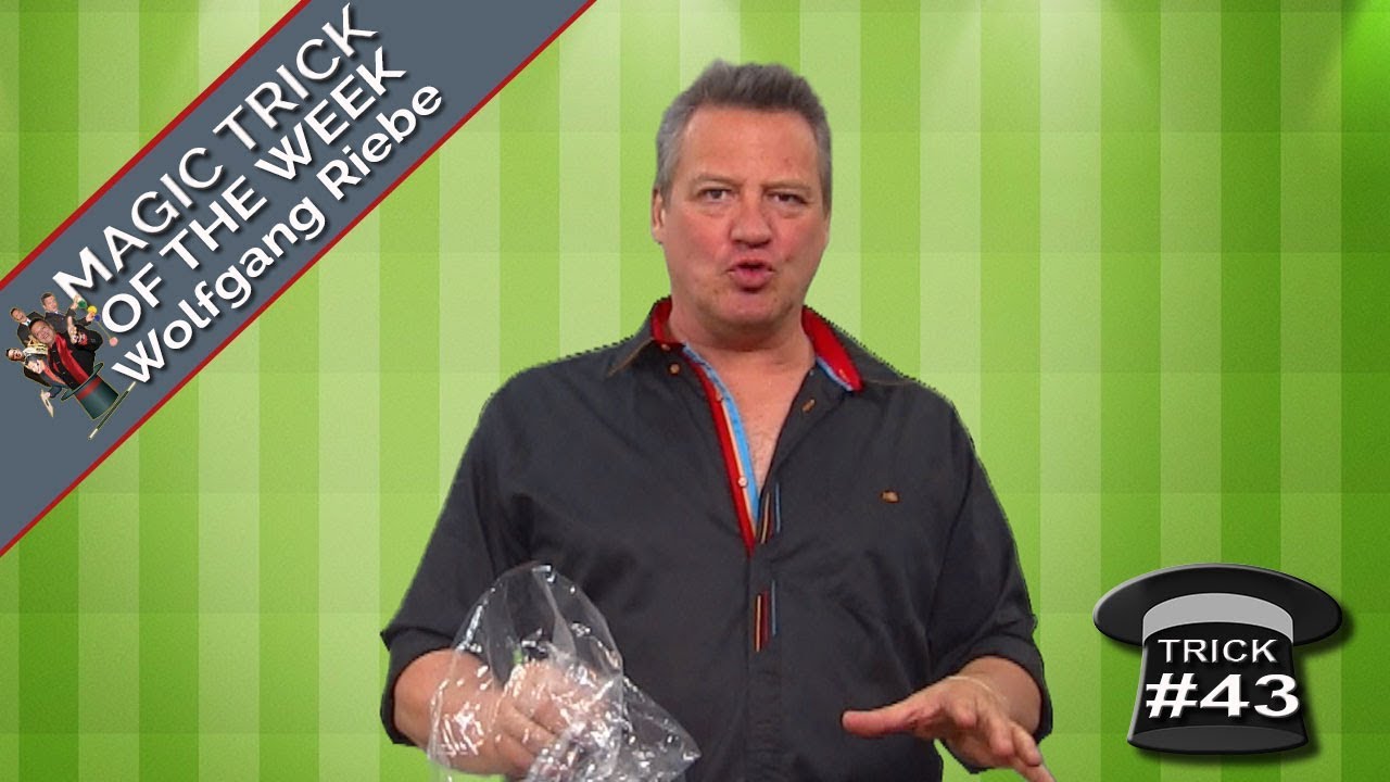 Magic Trick of the Week 43 (Impossible Vanishing & Appearing Hanky) with Wolfgang Riebe