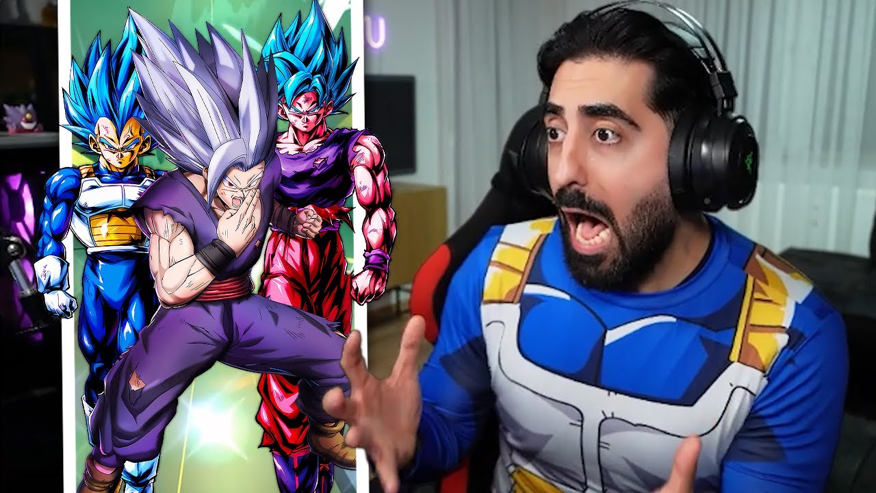 22000 CC LF Transforming Beast Gohan & LF Evo Vegeta & Kaioken Goku Blue Summons! DB Legends