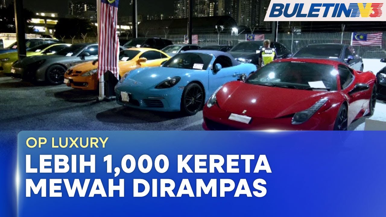 OP LUXURY | 1,050 Kenderaan Mewah Bernilai Lebih RM200 Juta Dirampas JPJ