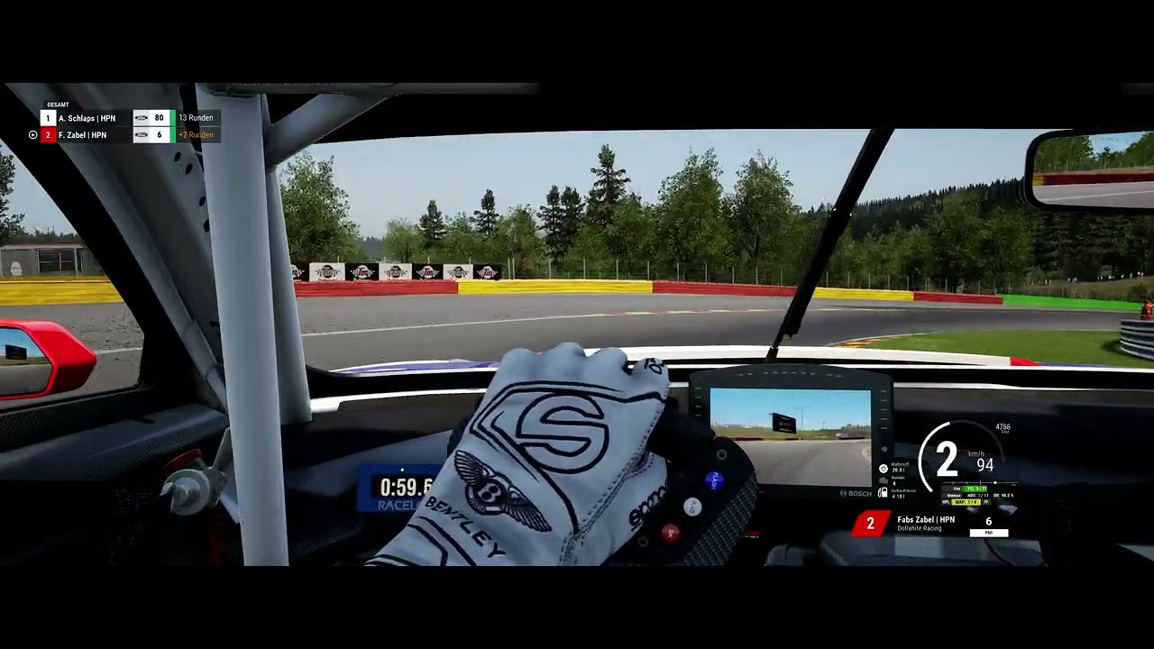 ACC Hotlap Spa Mustang 2:18