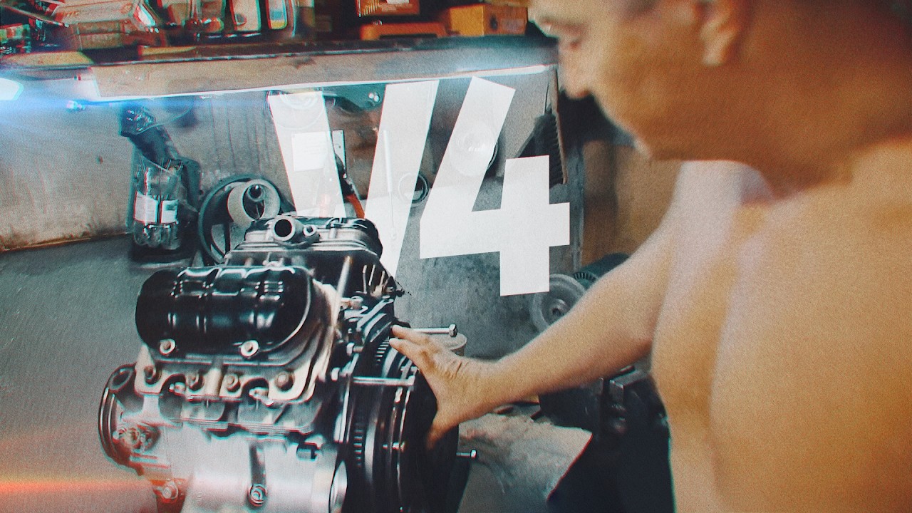 Forgotten Air-Cooled V4 Engine in a Motorcycle | Part 1