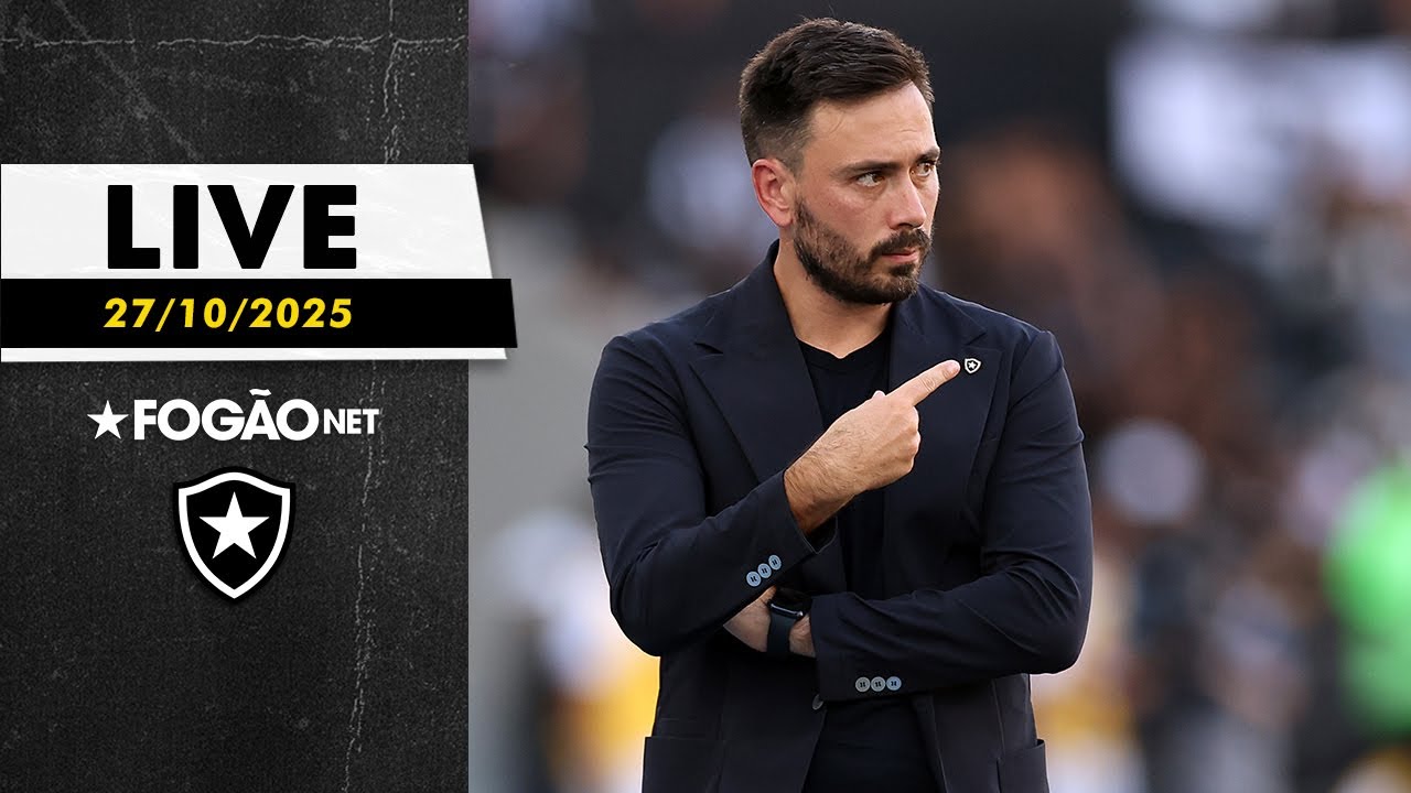 FOG&Atilde;ONET LIVE: BOTAFOGO SEGUE OSCILANDO NA TEMPORADA | TUCU CORREA E DANILO D&Atilde;O RECADO