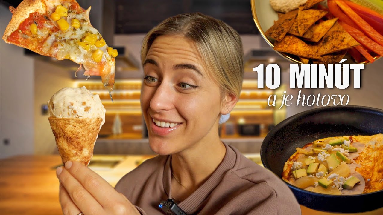 Celý deň jem len JEDLÁ Z TORTÍL | recepty do 10 minút