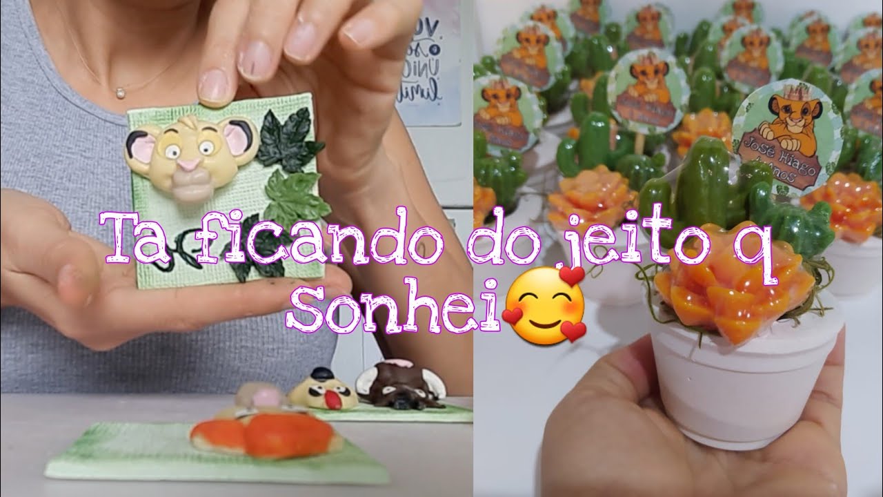 ESTAMOS EM RETA FINAL DOS PREPARATIVOS DA FESTA REI LEÃO | CHEGARAM OS SABONETES☺️