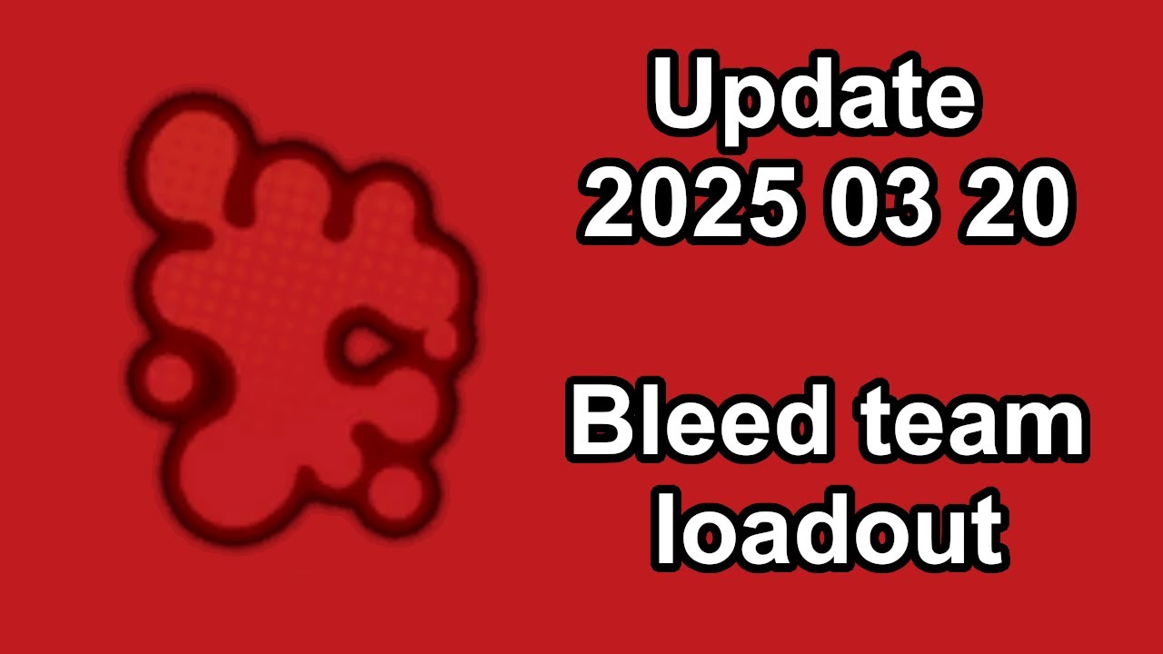 Bleed team loadout - Update 2025 03 20 - [Limbus Company]