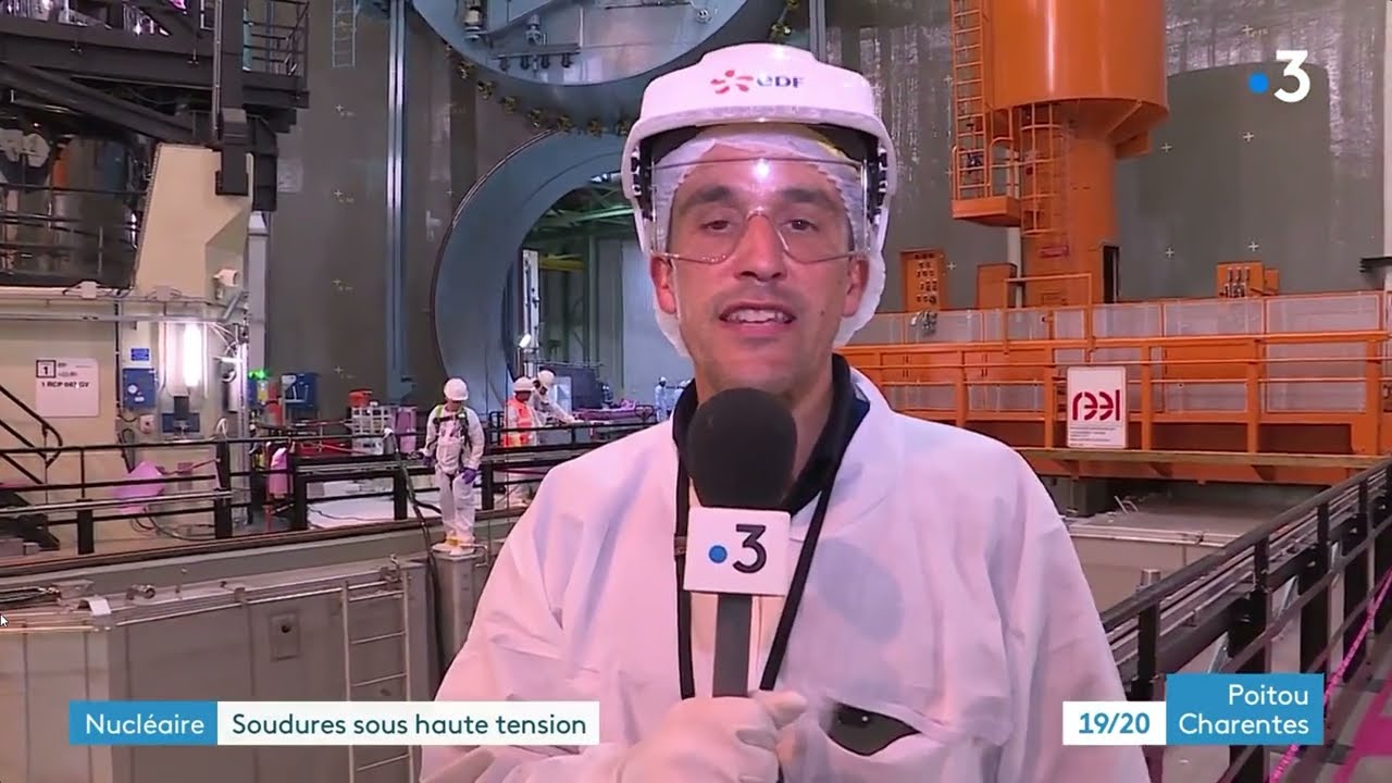 FRANCE 3 POITIERS - CENTRALE NUCLEAIRE CIVAUX (Septembre 2022)
