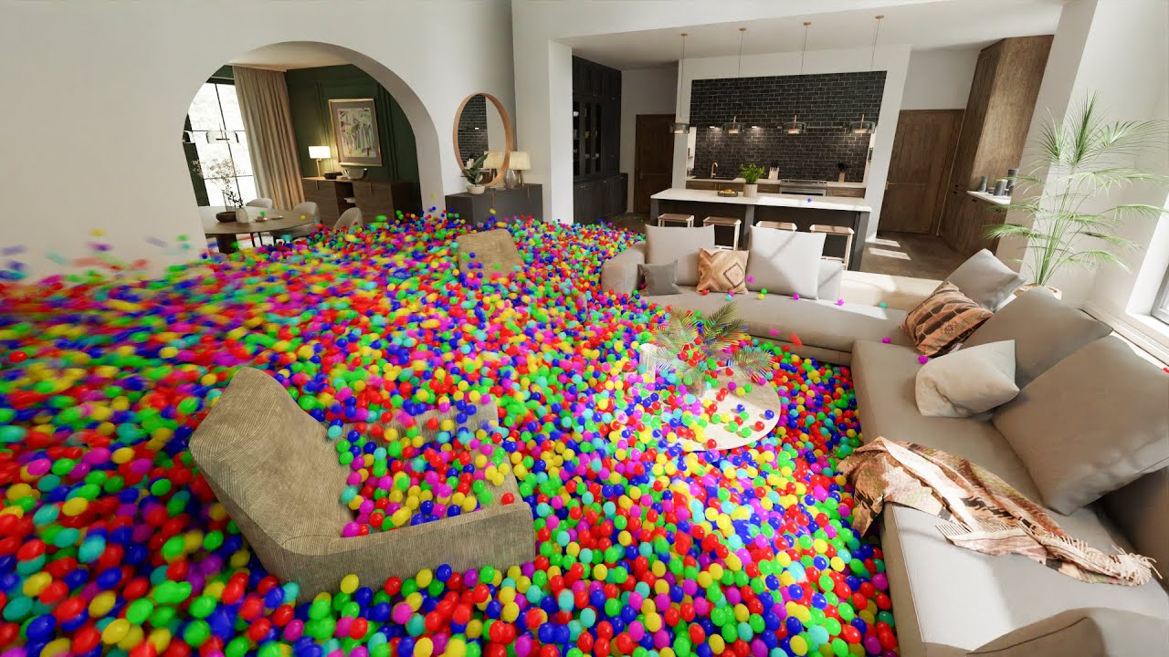 1 Million Balls, House.