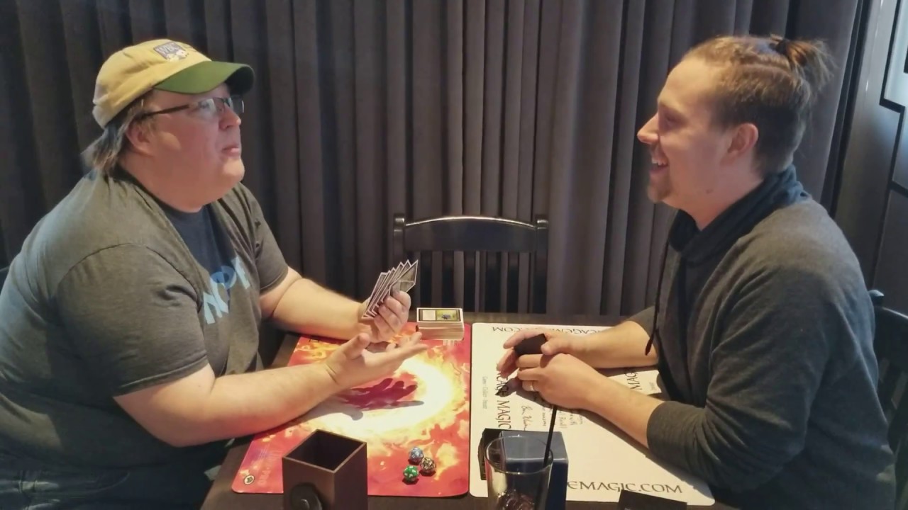 MTG HOF Randy Buehler PLAYTESTS a NEW Old School Magic DECK = Land's Edge/Tax