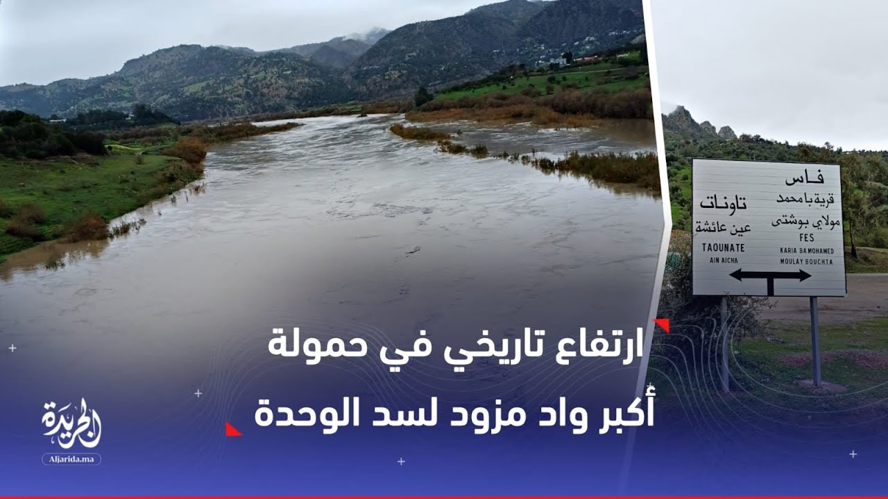 واد ورغة.. الشريان المائي الأكبر الذي يمد سد الوحدة بالحياة