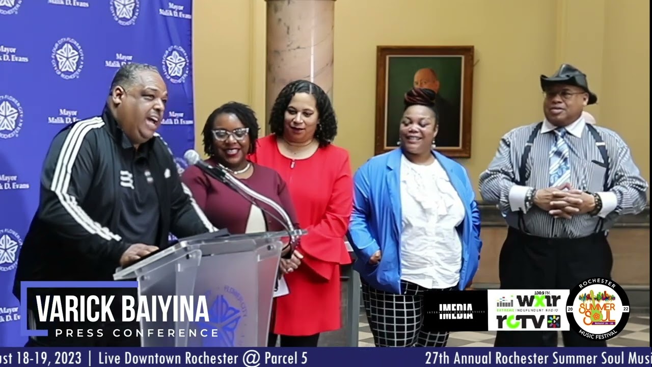 ROC Summer Soul Fest 2023 Line Up - Press Conference