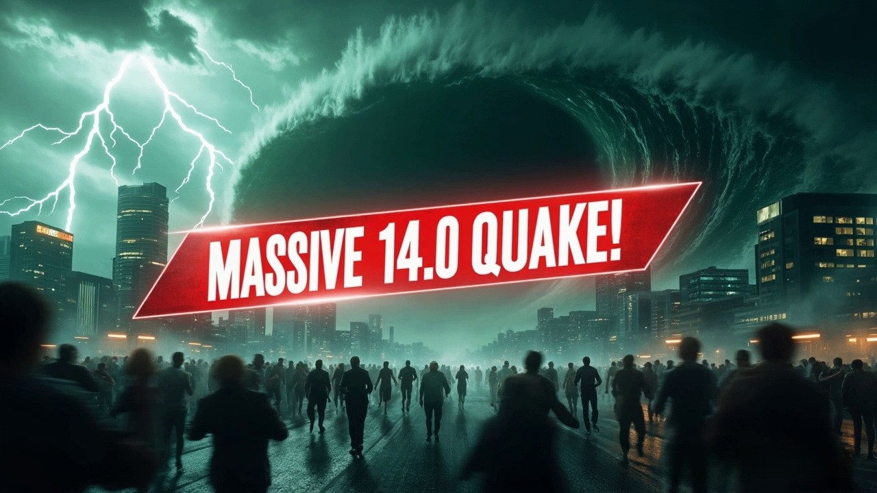 Mega Tsunami After 14.0 Earthquake &ndash; Earth&rsquo;s Final Warning | AI Disaster Simulation