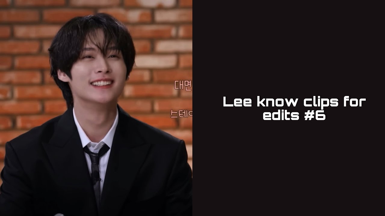 Lee Know Clips For Edits 6