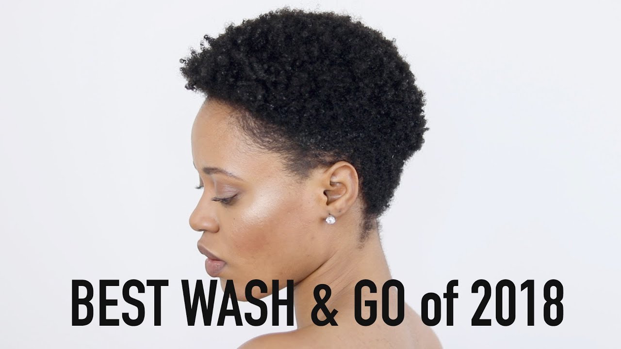 THE BEST DAMN WASH & GO ON 4C HAIR! Seriously, stop chasing curls, get coils instead