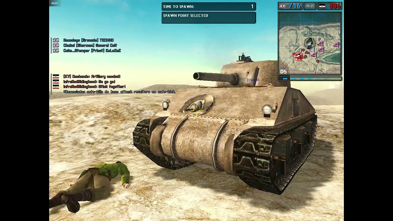 Battlefield 1942 Online Tobruk Cool Battle