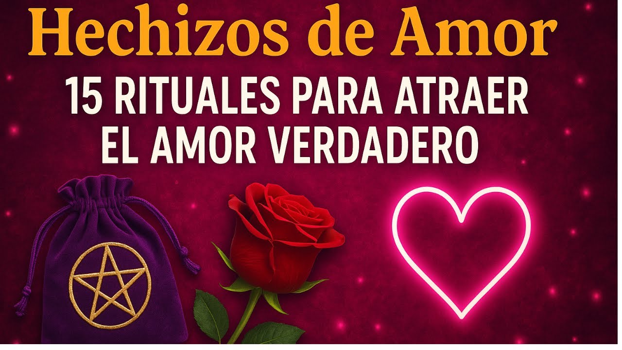Como atraer el amor. Hechizos del amor, 15 rituales para  atraer el amor verdadero