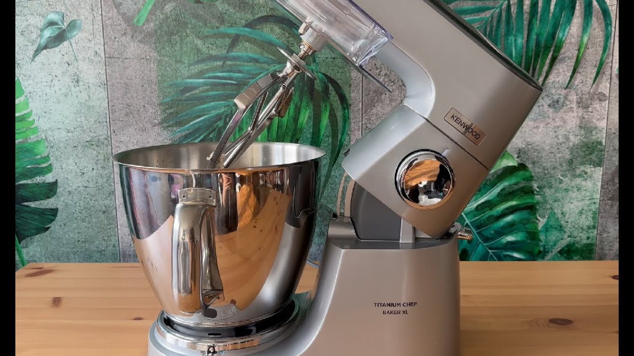 Kenwood Titanium Chef Baker XL Kvl85.424Si robot planetarny kuchenny 1200 Watt TEST