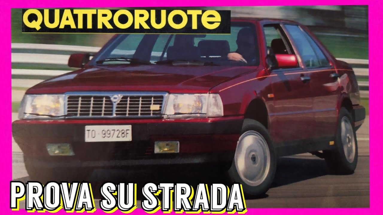 06/1987: LANCIA THEMA 8.32 (QUATTRORUOTE, prova su strada)