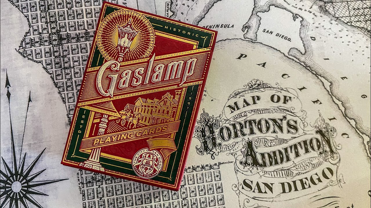Gaslamp Playing Cards - Art of Play - Deck Review!