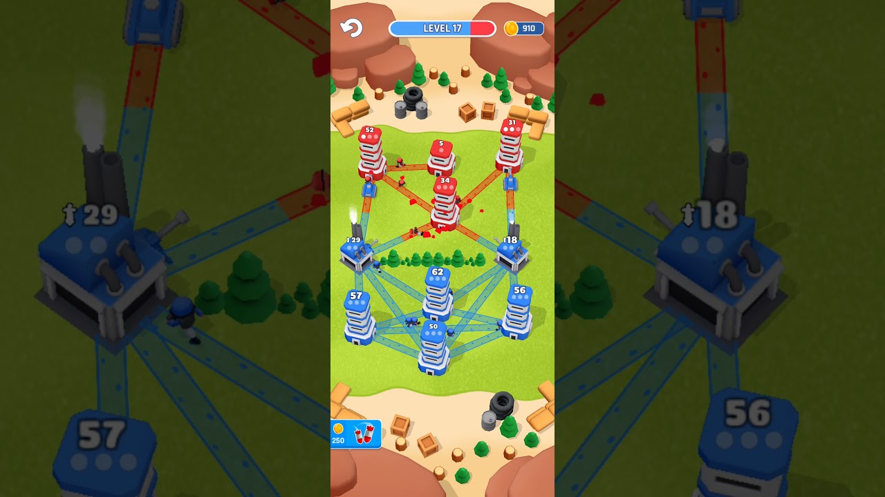 Tower War - Level 11-20 - Gameplay - 2022