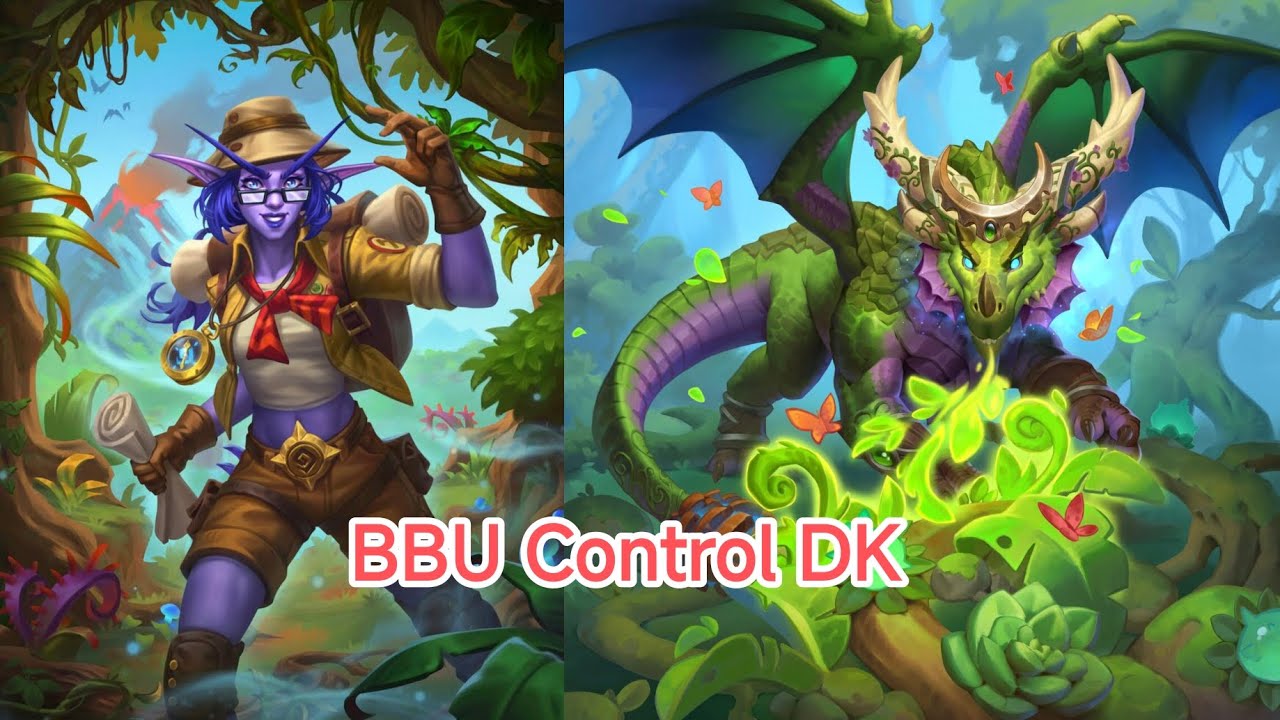 Темп и Контроль всё в одном. Геймплей BBU Контроль ДК.Hearthstone.Отголоски Бесконечности