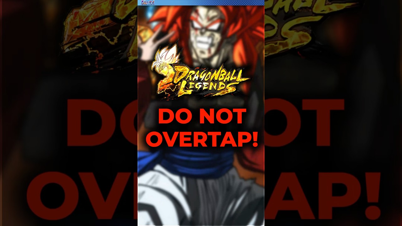 DO NOT Overtap In Dragon Ball Legends PvP! 💀