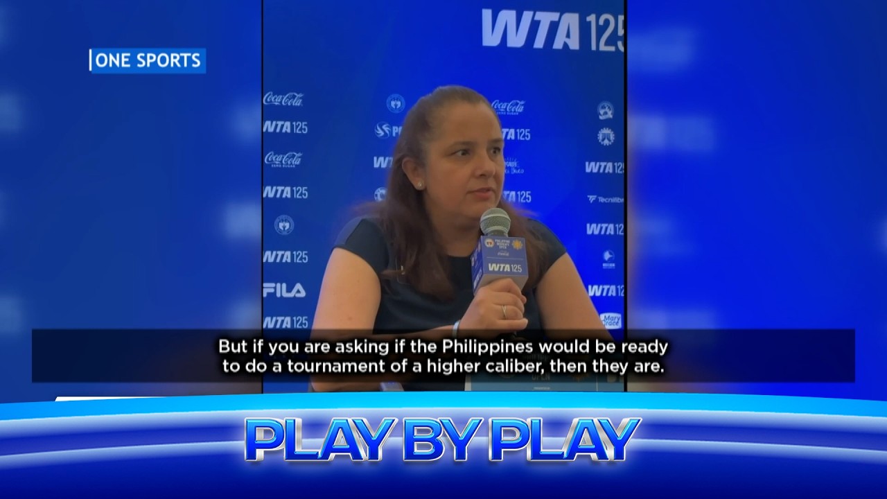 WTA official says Philippines ready to host a 250 event