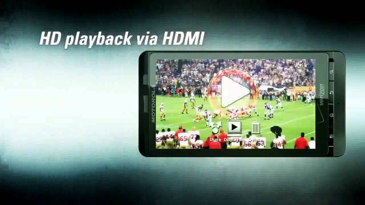 The Motorola&trade; DROID X - Commercial