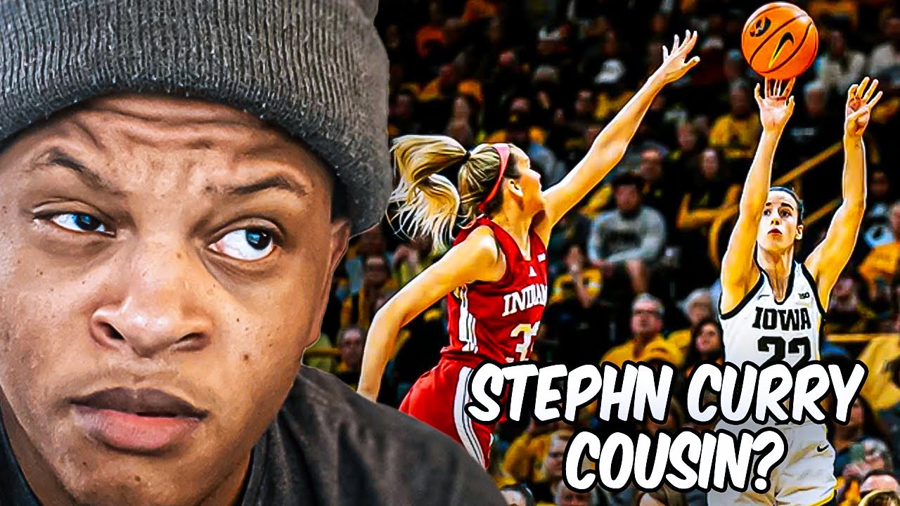 Caitlin Clark 2023 NCAA STEPHEN CURRY COUSIN | Jio2Low Reaction